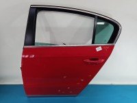 Drzwi tył lewe Vw Passat B7 sedan 4d czerwony ly3d