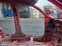 Próg lewy SŁUPEK ŚRODKOWY B Mitsubishi Outlander III 12- HB 5d Bordowy P62