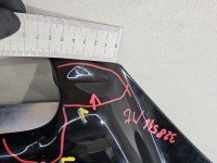 Maska przednia Mercedes W169 czarny 696