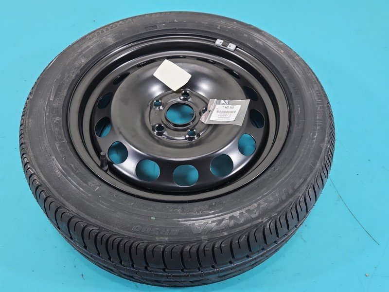 Koło zapasowe 16" dojazdowe dojazdówka Vw Passat B7 Rozstaw śrub: 5x112, Bridgestone, 205 mm, Profil opony: 55, 205/55/R16... Koło zapasowe 16" dojazdowe dojazdówka Vw Passat B7 Rozstaw śrub: 5x112, Bridgestone, 205 mm, Profil opony: 55, 205/55/R16...