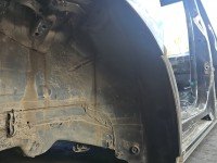 Błotnik tył prawy Vw Sharan II 10- czarny LC9X ćwiartka