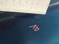 DRZWI PRZÓD LEWE KIEROWCY Daewoo Lanos 5d granatowy