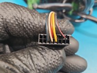 Lusterko lewe Vw Passat B6 6pin .rysy na obudowie. Nie składa się LC8Z europa