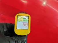 Błotnik przód prawy Kia Picanto I czerwony P9