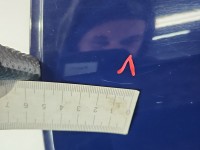 Drzwi tył lewe Skoda Fabia III kombi 5d Lf5a