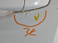 DRZWI PRZÓD LEWE KIEROWCY Skoda Octavia III 5d biały LF9E