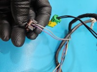 Lusterko prawe Peugeot 807 elektryczny, Europejska, Kod lakieru: EYJC, składane elektrycznie, 6+2+2 pin rysy na obudowie europa