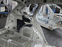 Błotnik tył lewy Skoda Fabia III ćwiartka LF8H