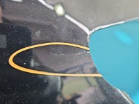 Błotnik przód prawy BMW X6 E71 czarny black sapphire metallic 475/9