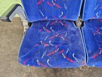 Fotel tył lewy III rząd tylny Vw Transporter T5 3 rząd