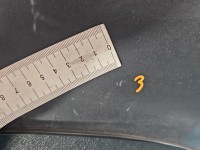 Drzwi tył prawe Skoda Yeti HB 5d szary LF8L