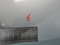 Klapa tył Renault Scenic II HB 5d srebrny NV632