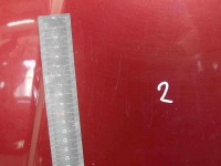 Maska przednia Fiat Doblo I 01-10 bordowy