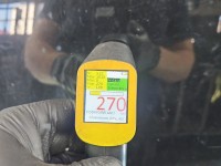 Maska przednia Mercedes W212 czarny 040U