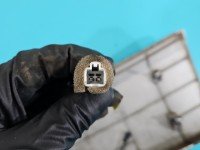 Blenda tył klapy Opel Antara srebrny GAN