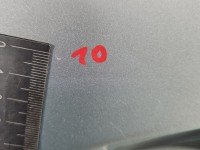 DRZWI PRZÓD LEWE KIEROWCY Toyota Verso 09- 5d srebrny 1F7