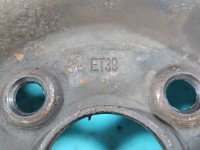 Felga stalowa 15" Toyota Yaris III Szerokość felgi: 5.0", Rozstaw śrub: 4x100, TOYOTA, 4X100 5jx15 et39