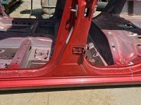 Próg lewy SŁUPEK ŚRODKOWY B Toyota Yaris III HB 5d bordowy 3N8