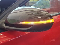 Lusterko lewe Hyundai I30 III 16- elektryczny, Europejska, Kod lakieru: JHR, Składane elektrycznie, 8 pin europa