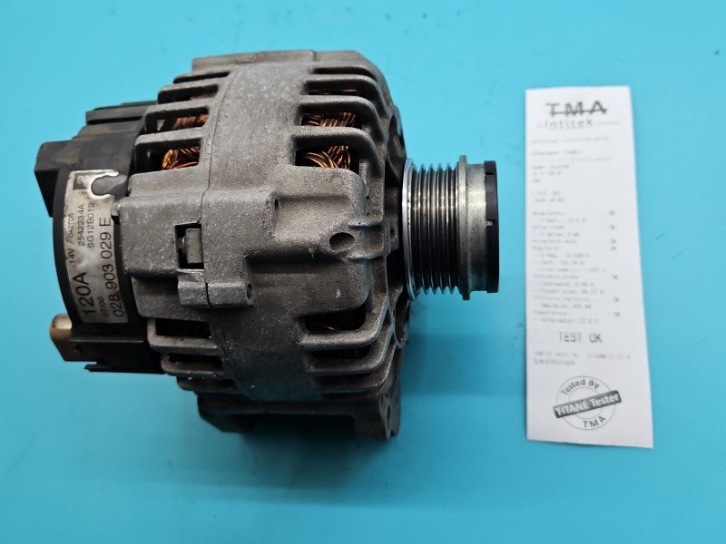TEST Alternator Audi A4 B5 028903029E 1.9 tdi TEST Alternator Audi A4 B5 028903029E 1.9 tdi