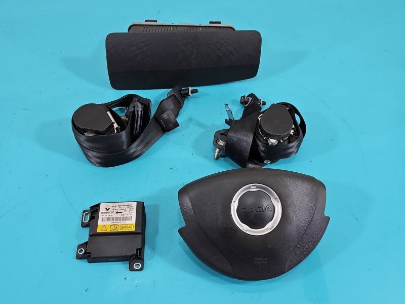 Poduszki powietrzne zestaw komplet Dacia Sandero I 08-12