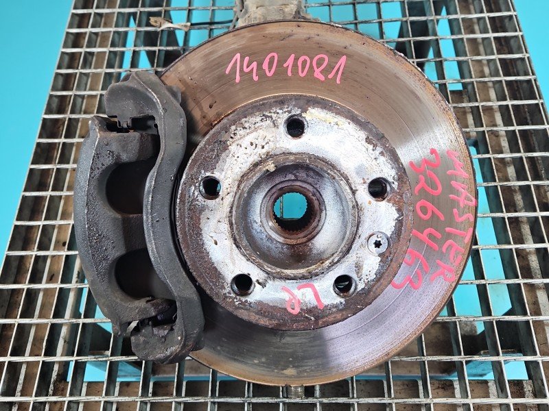 Zwrotnica lewa piasta przód 2.3 dci Renault Master III 10-24