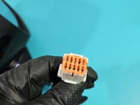 Lusterko prawe Citroen C4 Picasso II 13-19 malowana, elektryczny, Europejska, 10+8pin, małe rysy na obudowie i szkle...
