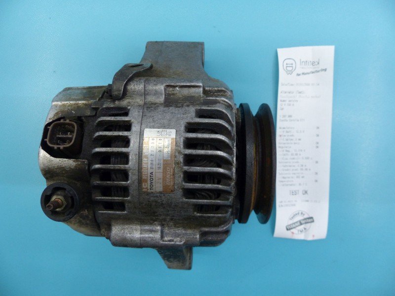 TEST Alternator Toyota Corolla E11 27060-27030, 102211-0670 2.0 D4D