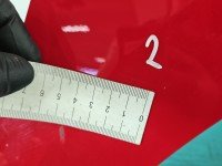 Błotnik przód prawy Seat Ibiza V KJ 6F czerwony LS3H