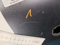 Drzwi tył prawe Skoda Yeti HB 5d szary LF8L