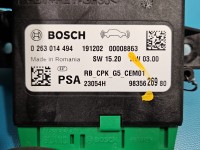 Sterownik parkowania PDC Peugeot 3008 II 0263014494, 9835626980