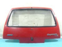 Klapa tył Fiat Cinquecento HB 3d czerwony