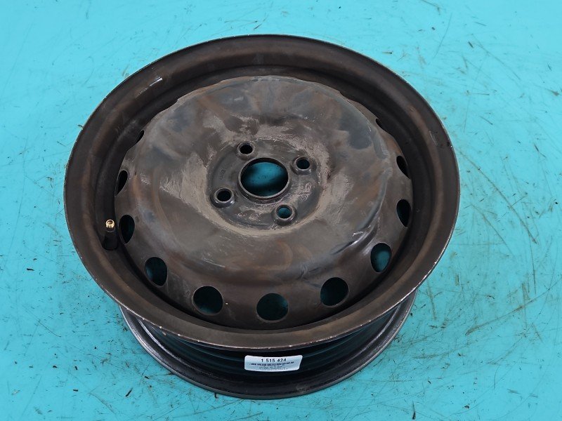 Felga stalowa 15" i20 III 2020- Szerokość felgi: 6.0", Rozstaw śrub: 4x100, Odsadzenie (ET): 47, Hyundai, 45564564, R15...