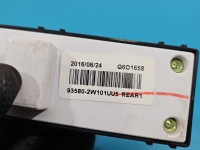 Przełącznik szyb Hyundai Santa Fe III 12–18 39S520-1210, 93580-2W101UU5 Europejska, Tył Lewy, Z grzaniem kanapy EU