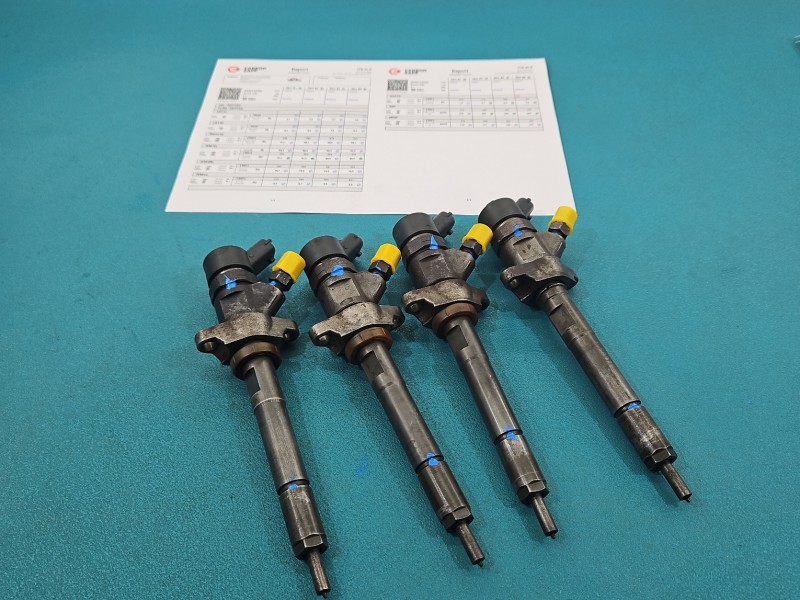 TESTOWANY Wtryskiwacz komplet Peugeot Partner I 0445110239 1.6 hdi