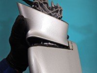 Lusterko lewe pin Mercedes CLS II C218 W218 218 sedan srebrny 775 4d europa