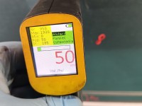 DRZWI PRZÓD PRAWE PASAŻERA Mitsubishi Outlander II 06-13 5d błękitny A86A