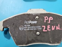 Tarcze hamulcowe przód klocki Vw Jetta V 2.0 tdi (Bkd) Volkswagen, 288/25 średnica 288mm, grubość 25mm,plus klocki