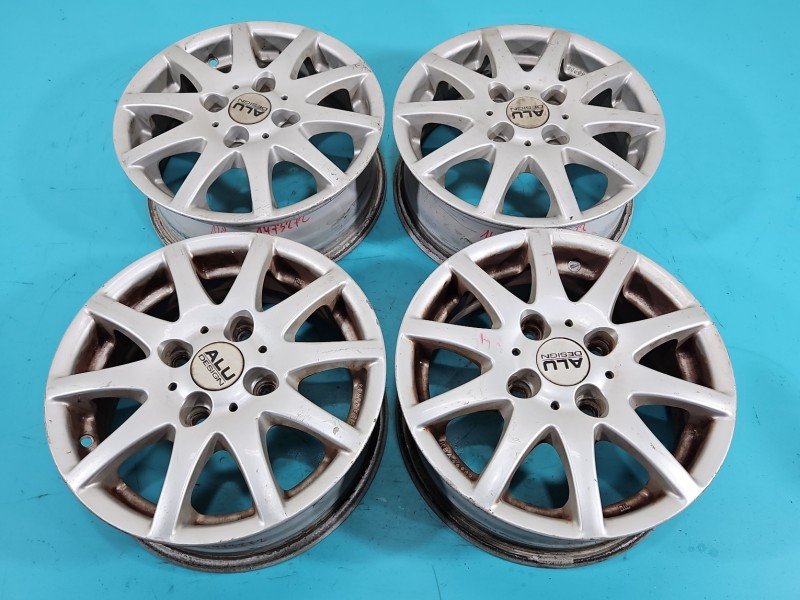 Felga aluminiowa 14" komplet alufelgi felgi Daewoo Tico Felga aluminiowa 14" komplet alufelgi felgi Daewoo Tico