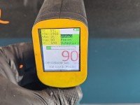 DRZWI PRZÓD LEWE KIEROWCY Lancia Delta III 08-14 5d grafitowy 284