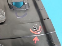 Tapicerka bagażnika lewa boczek Skoda Kodiaq I 565867761, 565867427