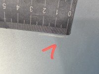 Błotnik przód prawy Seat Alhambra II 7N 10- srebrny LR7L