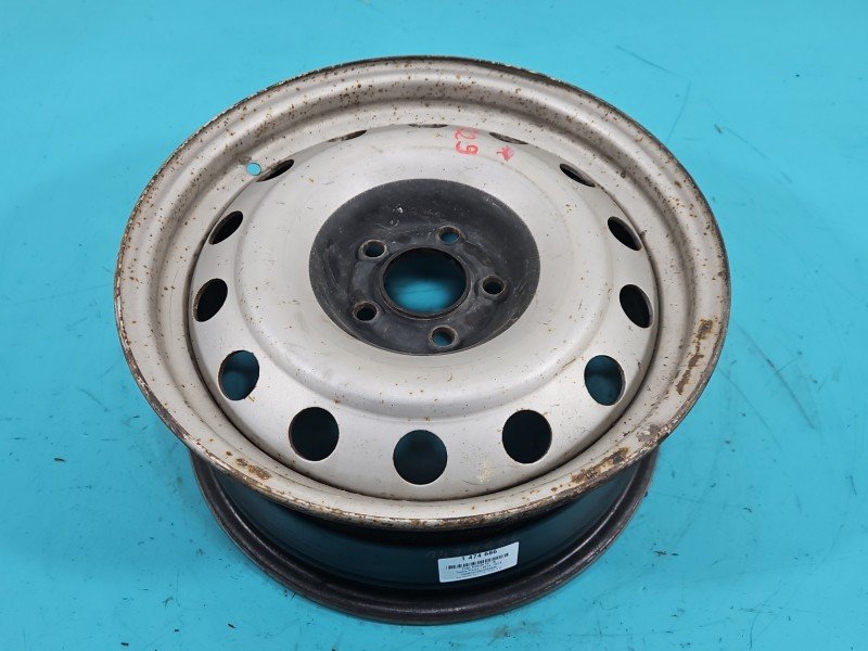 Felga stalowa 16" Toyota Proace I 13-16 Szerokość felgi: 7.0", Rozstaw śrub: 5x108, TOYOTA, R16 7jx16 H2 ET42 5X108