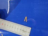 Klapa tył Skoda Fabia II HB 5d niebieski 4590