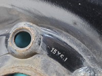 Felga stalowa 15" Vw Golf VII Szerokość felgi: 6.0", Rozstaw śrub: 5x112, Odsadzenie (ET): 43, Volkswagen, czarny, Kod...