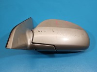 Lusterko lewe pin Kia Cerato HB 5d kolor srebrny europa