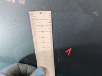 DRZWI PRZÓD LEWE KIEROWCY Mitsubishi Outlander II 06-13 5d błękitny A86A