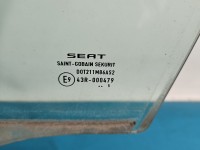 Szyba drzwi przód lewa KIEROWCY Seat Toledo III Producent części: Seat, 2005r HB