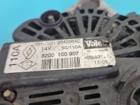 TEST Alternator Renault Megane II 1.6 16V 8200100907, 2542664E