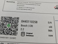 Wtryskiwacz Hyundai Tucson I 0445110258 2.0 crdi